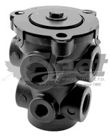 277863 foot valve for trucks and buses, single circuit floor-mounted brake valve with 1/2" NPT ports, E-2/E-3 type design