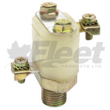 228750-G low pressure switch, LP-3 type, 60 PSI cut-out, 1/4" NPT, double terminal, replacement for Bendix 228750.