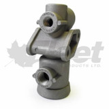 279000-g tractor protection valve for heavy-duty trucks, 3-port, trailer air safety, fmvss 121 compliant, oem-grade
