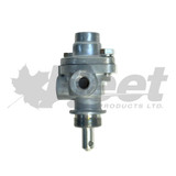 276566-g push/pull valve for heavy-duty trucks, 1/8 npt ports, 20 psi release, pp-1 style, parking brake control