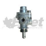 276566-g push/pull valve for heavy-duty trucks, 1/8 npt ports, 20 psi release, pp-1 style, parking brake control