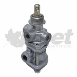 288241-g push/pull valve pp-7 type for heavy-duty tractors, 40 psi auto release, 1/8 and 1/4 inch ports, die-cast zinc