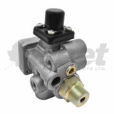 287376-g spring brake valve for trailers, 87376, K033214 | Automann: 170.287376 | WABCO: 9738800010 | Mack: 745-287376 | Meritor: R955287376N | Velvac: 034032 | Dayton Parts: AV287376 | PAI: EM56710