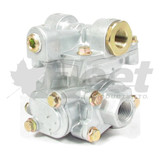 kn26010-g rt-4 valve for trailer brake systems, 3/8" and 1/2" ports, meets fmvss-121, controls emergency and parking brakes