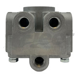 kn28061-g relay valve for tractor and trailer service brakes, 1/2 npt supply and delivery, oem n30096l, 4.6 psi crack pressure kn28061-g relay valve for tractor and trailer service brakes, 1/2 npt supply and delivery, oem n30096l, 4.6 psi crack pressure