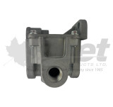 kn28510-g rg-2 relay valve for truck/trailer air brake systems, 1/2 supply, 3/8 delivery, fast response, compact mount