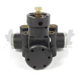 kn27000-g plastic leveling valve with linkage for air suspension, 1/4 npt ports, KN27000, 4640024430, 90555105, 90554241, N20404BE, E4350, E-4350, R304350, R308929A, 334-750, LV27000, N20404B, N20404BC, N20404BD, N20404BK, N20404BW