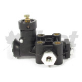 kn27000-g plastic leveling valve with linkage for air suspension, 1/4 npt ports, KN27000, 4640024430, 90555105, 90554241, N20404BE, E4350, E-4350, R304350, R308929A, 334-750, LV27000, N20404B, N20404BC, N20404BD, N20404BK, N20404BW