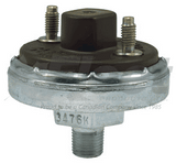 BE13241-G pneumatic low pressure switch, 66 PSI actuation, 12/24V, 1/8-27 NPT thread, for Freightliner, Mack, Volvo, Bendix, and Haldex brake systems.