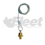 fp12105 manual drain valve for truck/trailer air tanks, 60" pull cable, 1/4" npt male thread, 12105, 12105M1D, R95512105N, FS-5173-6, 170.12105