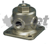 90054079-g pilot valve for truck auxiliary suspension, 1/4 npt ports, remote mount, rapid air exhaust