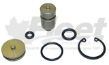 Bendix 109993-G3 turbo cut-off kit for AD9 and AD-SP air dryers. OEM-grade rebuild kit prevents turbo air loss. Silver, 3.25" wide.