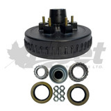 FP08-201-90 12" trailer brake drum, 6 stud 1/2", 5.5" BC with Quick-Lube dust cap. K08-201-90, K08-201-9A, K8-201-9, K08-201-95, K082019A, 8-201-5UC3, 8-201-5, 8-201-9, 008-201-05, 008-201-90 | Redneck: 8-201-5, 42656, 42656UC3, 119000 | Nuera: 27-300-B-ALB, 27-305-B-ALB | Quality: 92655-1 | Automann: 150.42656UC3