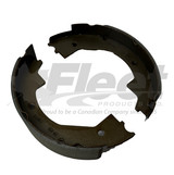 FP71-47 10" electric brake shoe kit pair (no springs), fits Dexter, Lippert, AL-KO 3,500- 5,200 lb axle brake assemblies.
