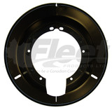 18-gauge trailer axle dust shield for 16.5"x7" brakes with cast spider, RA607 replacement part