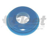 RT36011 blue urethane gladhand seal for service line, fits standard gladhands, cross reference Automann: 179.1012 | BWP: M-3778 | Euclid: E-8658-B-BK | Haldex: DA9017B | Phillips: 12-0161 | Sloan: 441738 | Tectran: 101115B | Tramec: 36011 | Velvac: 035010