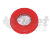 Red Urethane Gladhand Seal W/Filter (RT36012F) Red Urethane Gladhand Seal W/Filter (RT36012F)