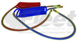 RS451039 15' coil air set with 40" leads, Automann 179.3003.15-40, Phillips 11-3400, extended tractor-side air line set, DOT approved. RS451039 15' coil air set with 40" leads, Automann 179.3003.15-40, Phillips 11-3400, extended tractor-side air line set, DOT approved.
