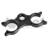 RT34021 1/2" hose separator, Phillips 17-155, Grote 83-7016, nylon two-hose air line spacer, heavy-duty truck use. Phillips 17-155, Automann 177.1060, Grote 83-7016, (FS-473A) 11548