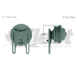 KB790018X reman S Advantage fan clutch for Kenworth with Detroit Series 60, 3V belt, 7.25" pulley, Fleet Products