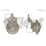 KB791019X HT/S Advantage fan clutch for Cummins N14, remanufactured, 2V belt, 7.03" pulley, 5" pilot, OEM fitment. KB791019X HT/S Advantage fan clutch for Cummins N14, remanufactured, 2V belt, 7.03" pulley, 5" pilot, OEM fitment.