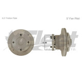 KB791022X reman HTS Advantage fan clutch for Cummins L10, M11, N14, NTA, NTC, Super 250 engines with 4.98" pulley, 9.5" friction plate KB791022X reman HTS Advantage fan clutch for Cummins L10, M11, N14, NTA, NTC, Super 250 engines with 4.98" pulley, 9.5" friction plate