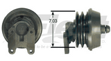 104872X FD-3 Cummins fan clutch remanufactured, 7.03" pulley, fits Class 6- 8 trucks, 2" pilot, spring-engaged 104872X FD-3 Cummins fan clutch remanufactured, 7.03" pulley, fits Class 6- 8 trucks, 2" pilot, spring-engaged