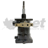 Delco 18003998X Hydro-Vac hydraulic brake booster, remanufactured with 5-1/2" threaded push rod for GM, IHC, and Ford medium/heavy trucks.
