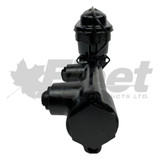 C3502SB Midland reman master cylinder, fits Dodge Trucks 1968- 1977, casting #300407C, dual 5/16" and 1/4" IF outlets, angled reservoir. Midland 300407C / 300407