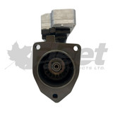 9111535400X remanufactured Mack air brake compressor with 85MM bore, SS318 thru-drive 303GB5129M, 9111535400, 9111535407, 9111530550, 9111530557, Volvo MID9111535400X, Mack: 303GB5129M, 9111530550X, Volvo MID9111535400X