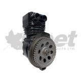 KN7700JX Remanufactured GM/Isuzu Air Brake Compressor - Midland 292 - Flange Mount - Air/Water Cooled KN34090, KN7700CX, N7700C, 9111530120X, 25882006