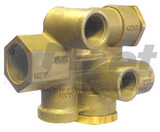 110500 spring brake control valve for trailer air brakes. Fits commercial trailers, replaces Sealco 110500, Haldex 110500X, Bendix K025778.