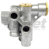 110700 spring brake control valve with reservoir priority and relay feature. For trailer brake systems. Replaces Sealco 110700, Haldex 110700X, Meritor RSL110700.