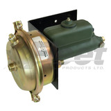 65-840l air/hydraulic actuator for heavy-duty trucks, left mount, 1500 psi output, 2.5" stroke, type 30 diaphragm