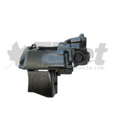 Bendix ADB22 right-hand air disc brake caliper with 0 degree carrier for SAF-Holland SK7 trailer axles WABCO K012341, K012633K50, 5400101100, 5400101100K, 5400101100K50 | Volvo / Mack 1660407, 1660534 | BPW BR440045 | Propar 99B90035-1 | Automann: 158.109888