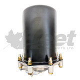 K046157X air dryer for AD-9 system with new end cap, 12V heater, Freightliner fitment K046157X, K046157, K041101, K042280, K044433, K045347, K046156, K04615