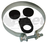 RA603K clamp kit for 5.75-inch axle dust shield, mounting hardware for Hendrickson LDA and similar trailer suspensions