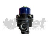90554107-G pressure protection valve for truck auxiliary air systems, 1/4 npt ports, 75 psi open, serviceable filter