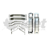 PE1583HK premium air disc brake pads compatible with Haldex DB22LT Haldex ADB1583, Haldex 79022040 / Hendrickson S-305608 / Frasle ESD1583 / Meritor MMD1583AF / Ride Air RADV1583 / Abex ADB1583