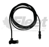 ABS sensor extension cable S4497130300, 10 ft length, DIN 2-pin connectors, fits Freightliner, Volvo, Mack, International trailers