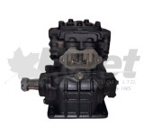 275113X TF-300 air brake compressor, water cooled, pulley drive, left inlet and outlet, 4-hole base mount
