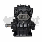 275113X TF-300 air brake compressor, water cooled, pulley drive, left inlet and outlet, 4-hole base mount