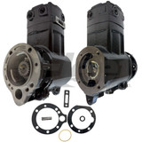 3558131X QE296 Cummins Compressor for L10/N14 engines, 13.2 CFM, water cooled, flange mount, threaded discharge 3558072, 3558072X