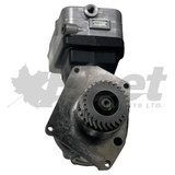 4123520140X - 85mm Wabco Compressor (Long Head) - Water-cooled, flange-mounted air brake compressor WABCO 4123520140, 4123520260, DETROIT DIESEL A4571306715, 4123520140, 4123520147, 4123520150, 4123520260, 4571302415, 4571302615, 4571304415, 4571304515, A4571306715