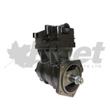 Reman WABCO 4127040087X twin air brake compressor Volvo: 20382347, 20547525, 20569224, 20701801, 20701881, 85000117, 85000329, 85000336, 85000396, 85000903, 85122952 | WABCO: 4127040010, 4127040040, 4127040050, 412704008, 4127040080, 4127040087, 412704008R, 4127040087X