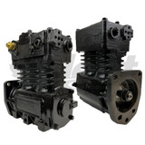 5002713X TF-750 CAT air compressor rear cover with studs, Bendix style, fits CAT 3116/C7/C15 132-9814, 1329814, 118-2806, 164-7564, 0R4740, 0R8253, 0R8341, 5002713, 5002713RX