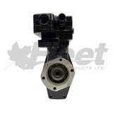 9115150200 WABCO 85MM twin-cylinder air brake compressor Cummins: 3686475, 3686476, 3686476RX, 3687356, 3687356N, 3687356NX, 3687356RX, 3687357, 5663565, 5663565RX, 707115AT, 1650792065 | WABCO: 9115150200, 9115150207