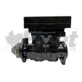 9115150200 WABCO 85MM twin-cylinder air brake compressor Cummins: 3686475, 3686476, 3686476RX, 3687356, 3687356N, 3687356NX, 3687356RX, 3687357, 5663565, 5663565RX, 707115AT, 1650792065 | WABCO: 9115150200, 9115150207