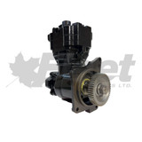 K035912X BA-921 Detroit DD13/DD15 air brake compressor, remanufactured, top-mount inlet/outlet, thru-drive design, Bendix S-37121, Detroit A4711300215, Mercedes A4711302515 K035912X BA-921 Detroit DD13/DD15 air brake compressor, remanufactured, top-mount inlet/outlet, thru-drive design, Bendix S-37121, Detroit A4711300215, Mercedes A4711302515