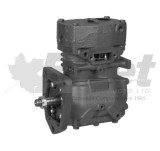 286550X TF-501 CAT flange compressor with tapered shaft, left ports, 12 CFM air brake compressor for Caterpillar
